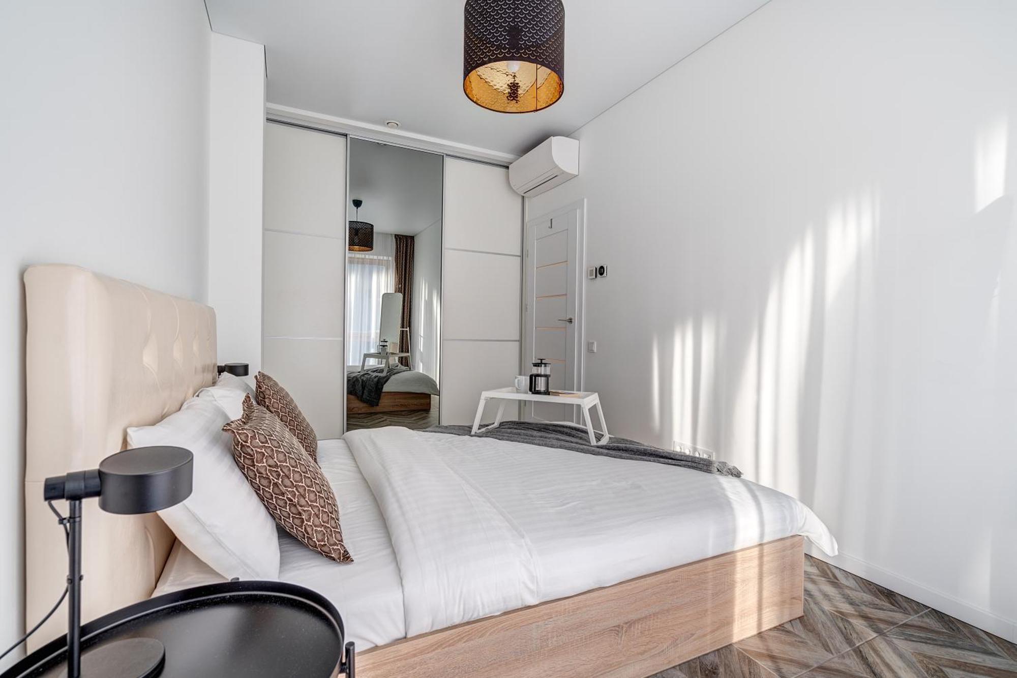 Cohost I New Basteja Life Apartments W-Garage Prkg & Self Check-In Vilnius Bilik gambar