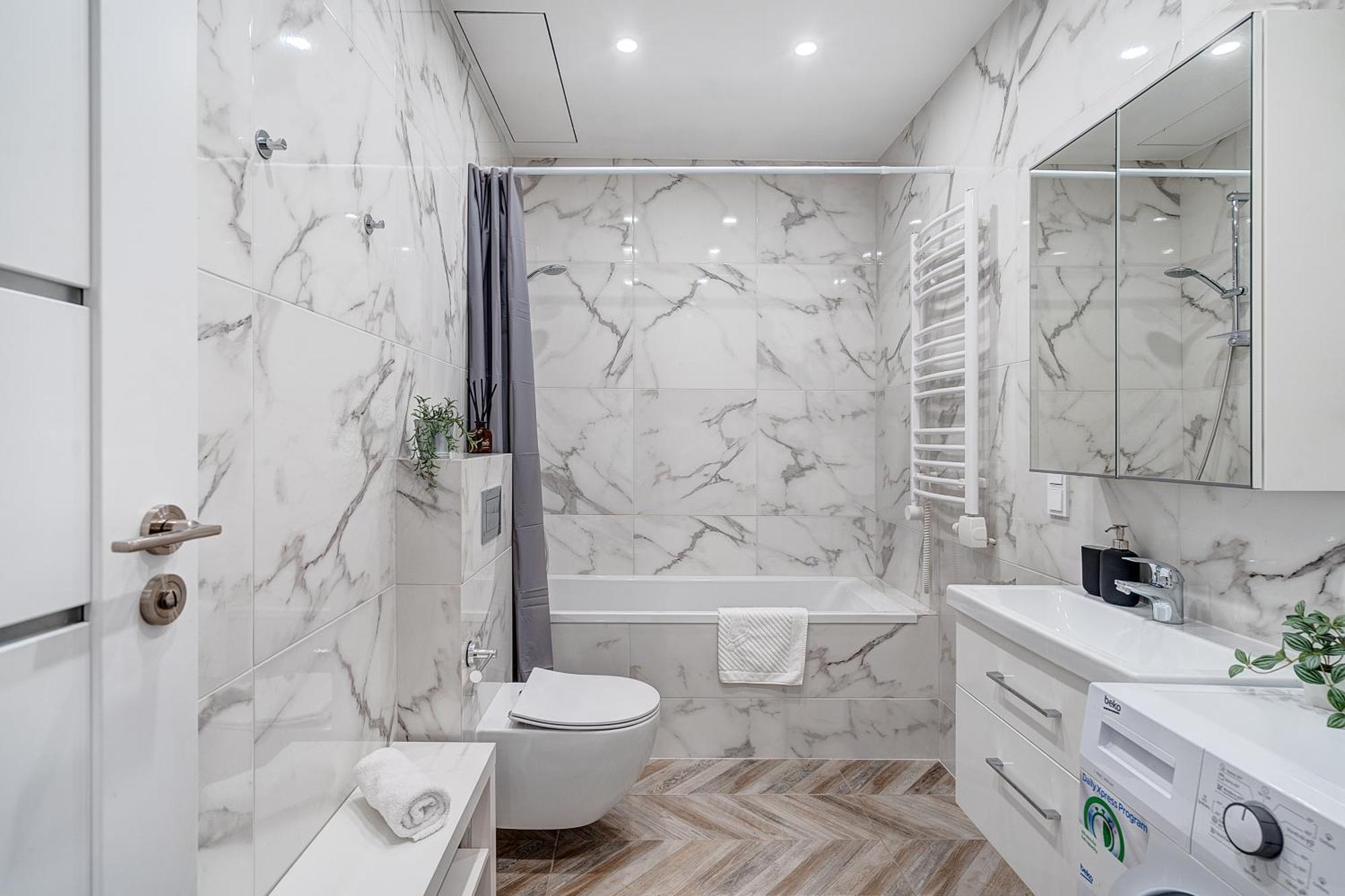 Cohost I New Basteja Life Apartments W-Garage Prkg & Self Check-In Vilnius Bilik gambar