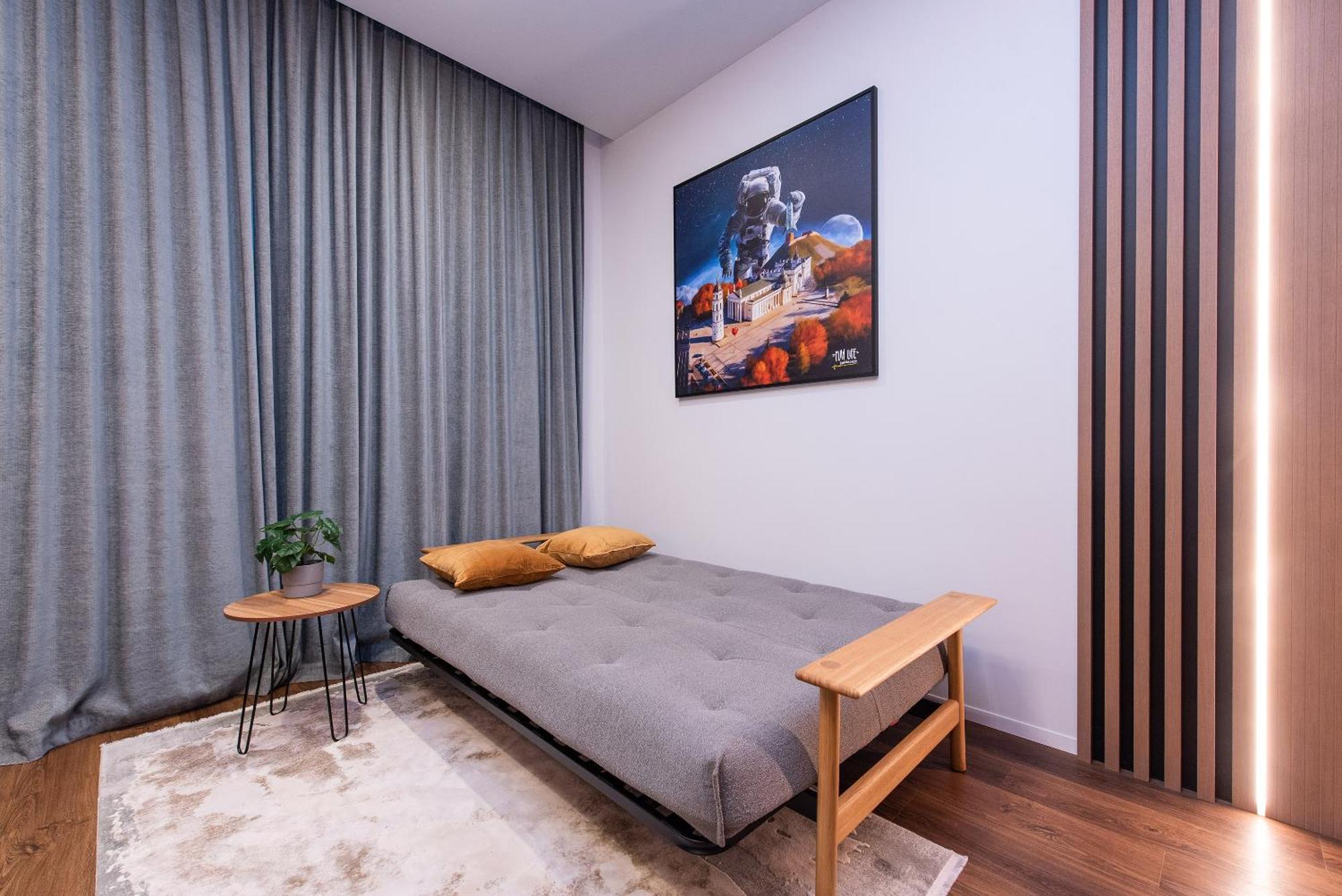 Cohost I New Basteja Life Apartments W-Garage Prkg & Self Check-In Vilnius Bilik gambar