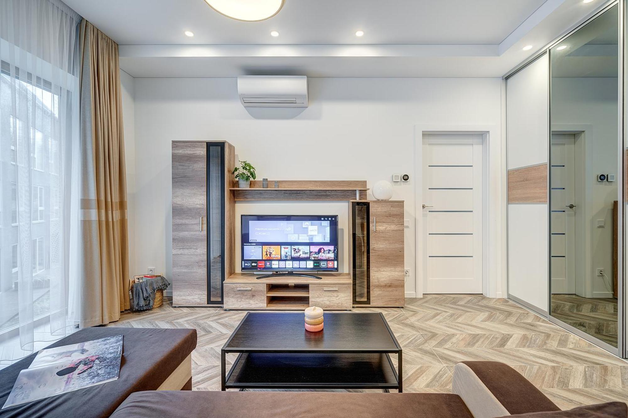 Cohost I New Basteja Life Apartments W-Garage Prkg & Self Check-In Vilnius Bilik gambar