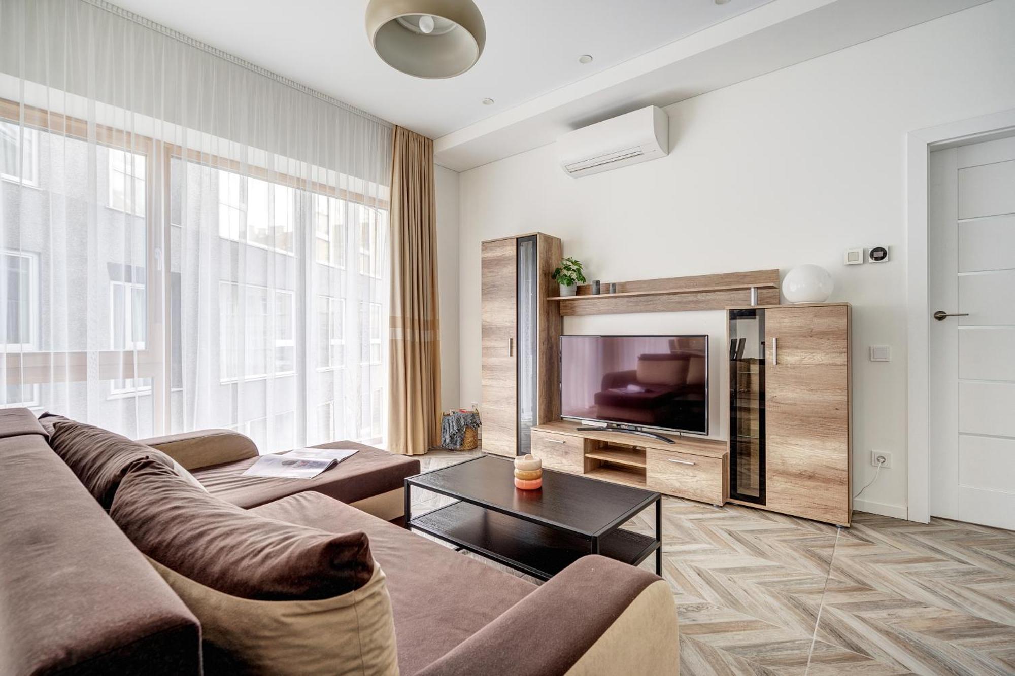 Cohost I New Basteja Life Apartments W-Garage Prkg & Self Check-In Vilnius Bilik gambar