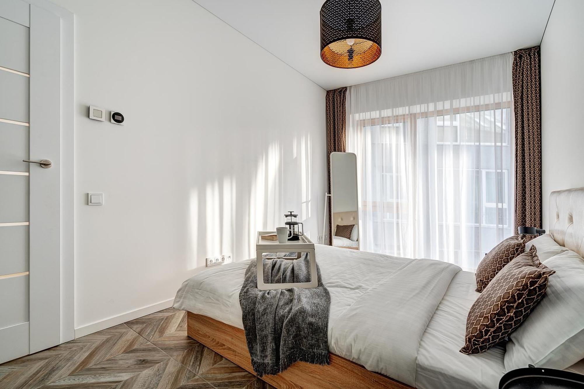 Cohost I New Basteja Life Apartments W-Garage Prkg & Self Check-In Vilnius Bilik gambar