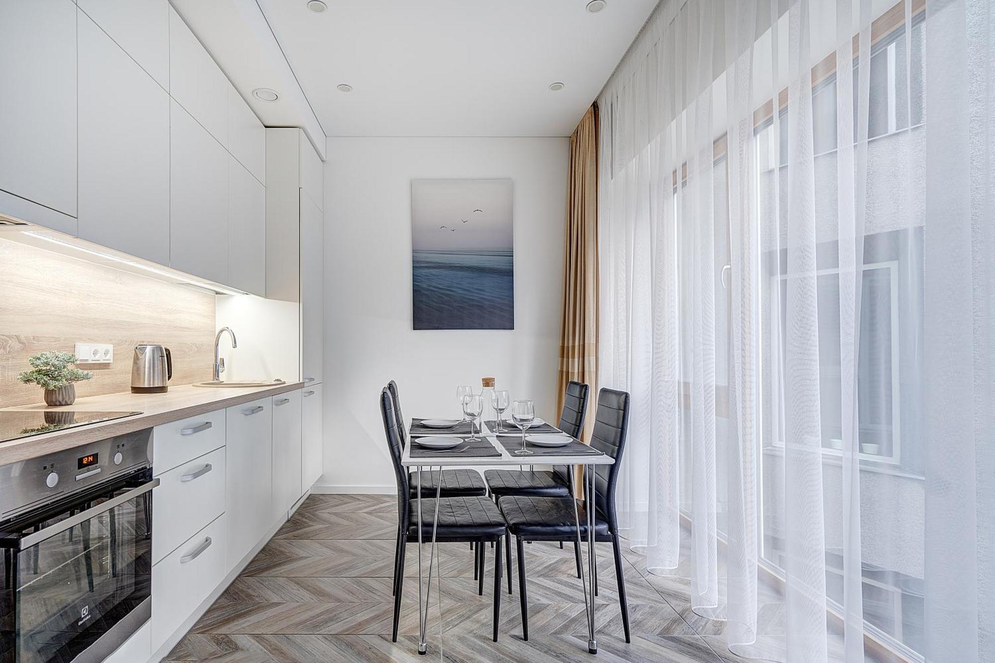 Cohost I New Basteja Life Apartments W-Garage Prkg & Self Check-In Vilnius Bilik gambar